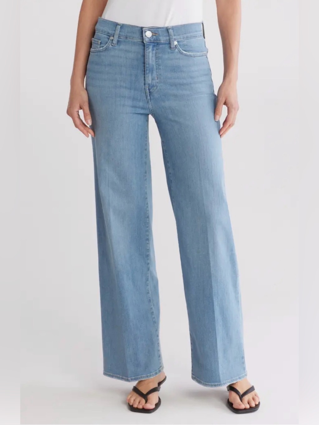 Frame Le Slim Palazzo High Waist Wide Leg Jeans